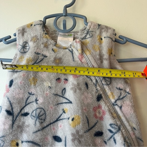 Perlimpinpin Baby Sleep Sack Wearable Blanket 1.5 TOG Floral Fleece 6–18M Cozy - Picture 4 of 9